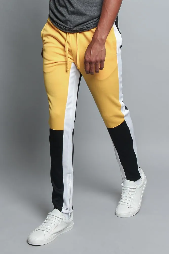 Men's Color Blocked Track Pants