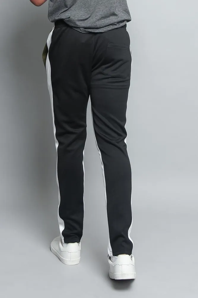 Men's Color Blocked Track Pants