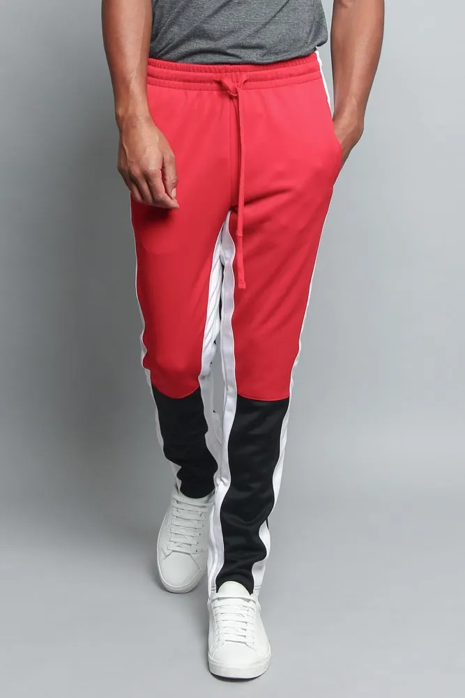 Men's Color Blocked Track Pants