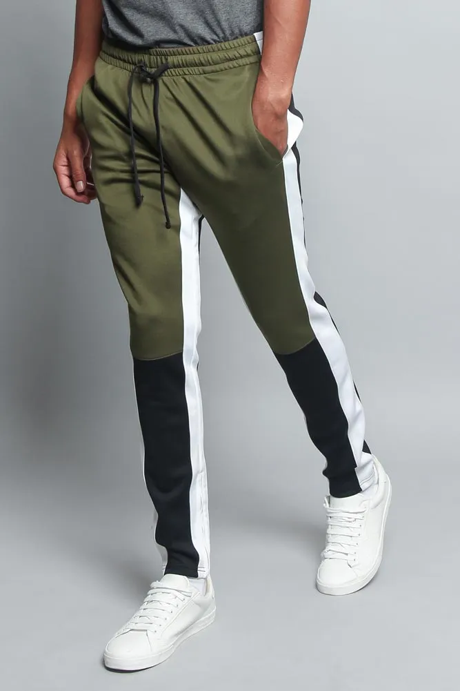 Men's Color Blocked Track Pants