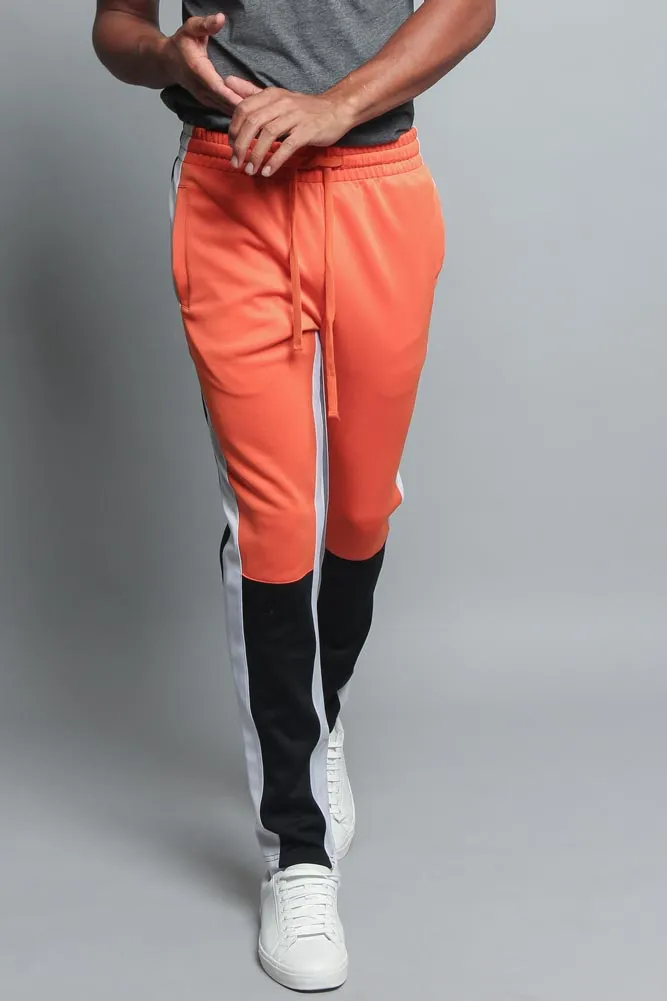 Men's Color Blocked Track Pants