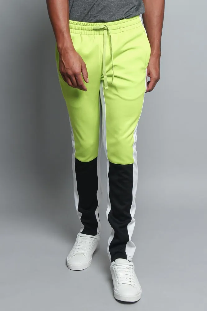 Men's Color Blocked Track Pants