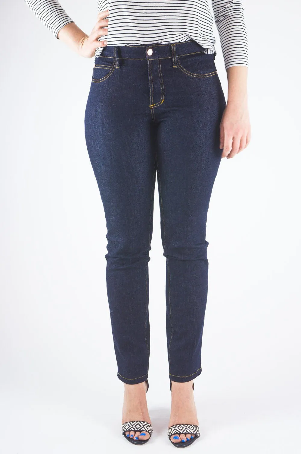 Mid-Rise Ginger Jeans Pattern