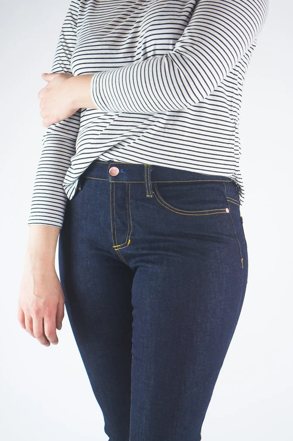 Mid-Rise Ginger Jeans Pattern