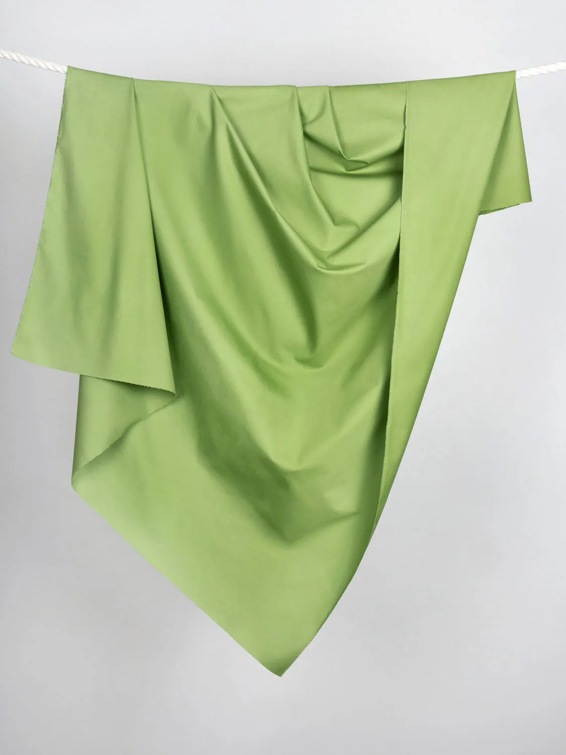 Midweight Organic Cotton Twill - Grass