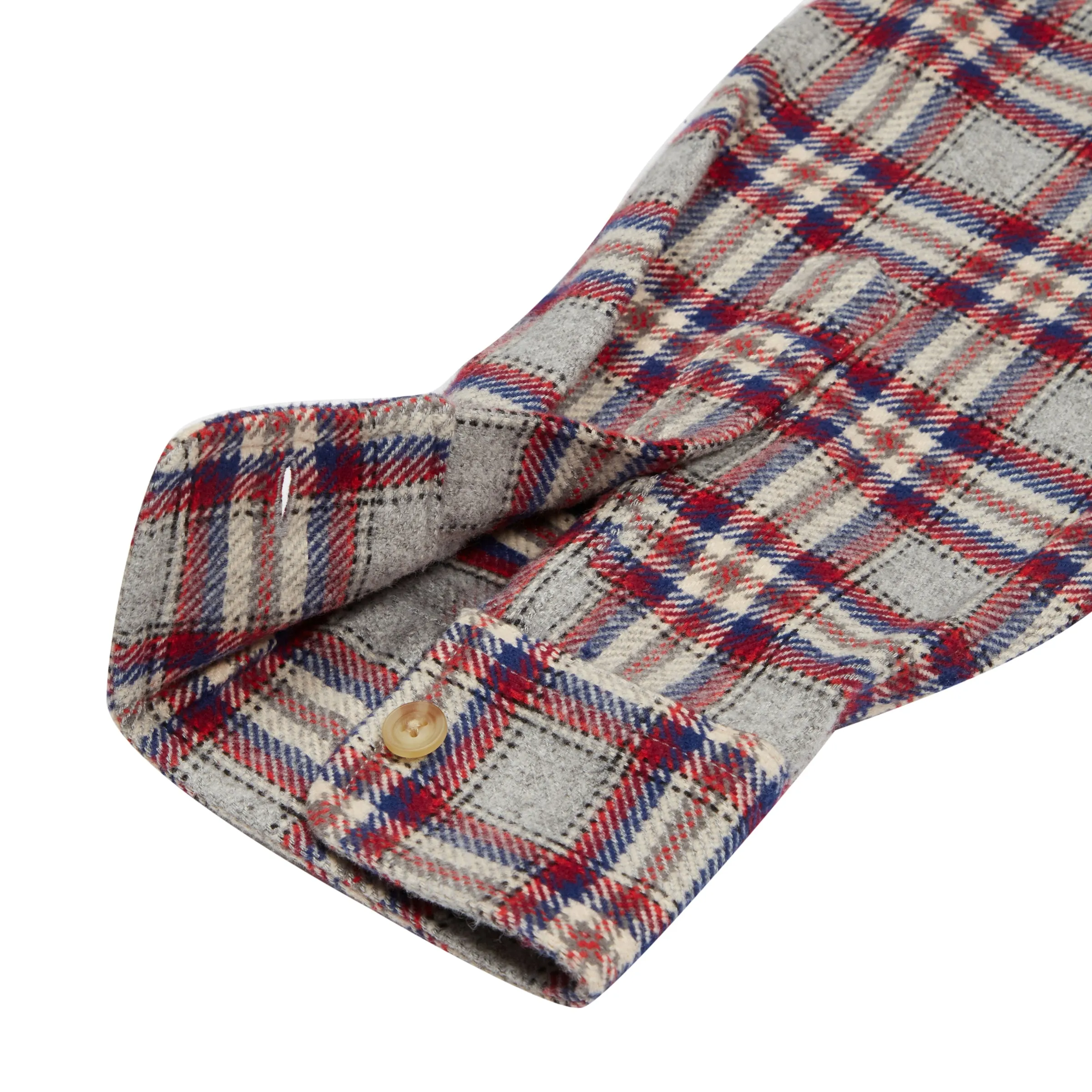 Milbank Heritage Flannel (Special Edition) - Gray Red Plaid (Final Sale)