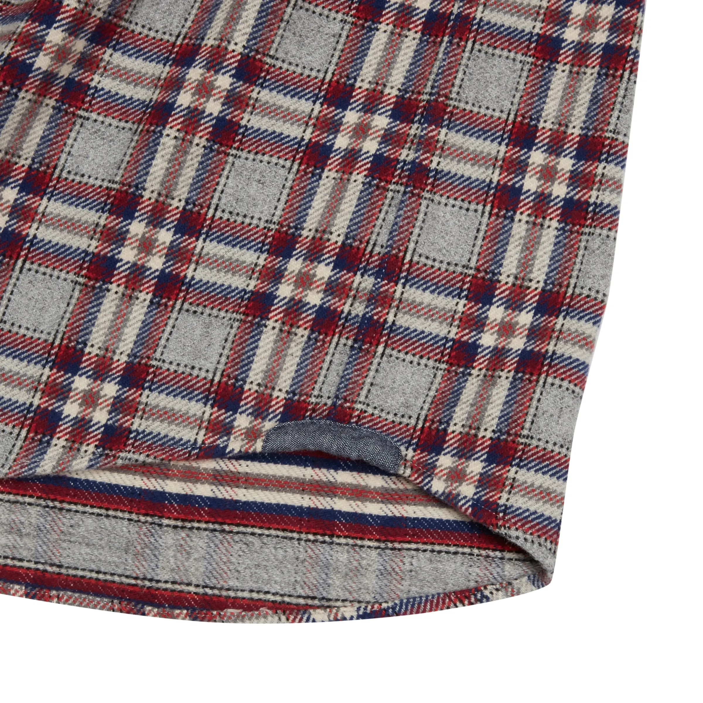 Milbank Heritage Flannel (Special Edition) - Gray Red Plaid (Final Sale)