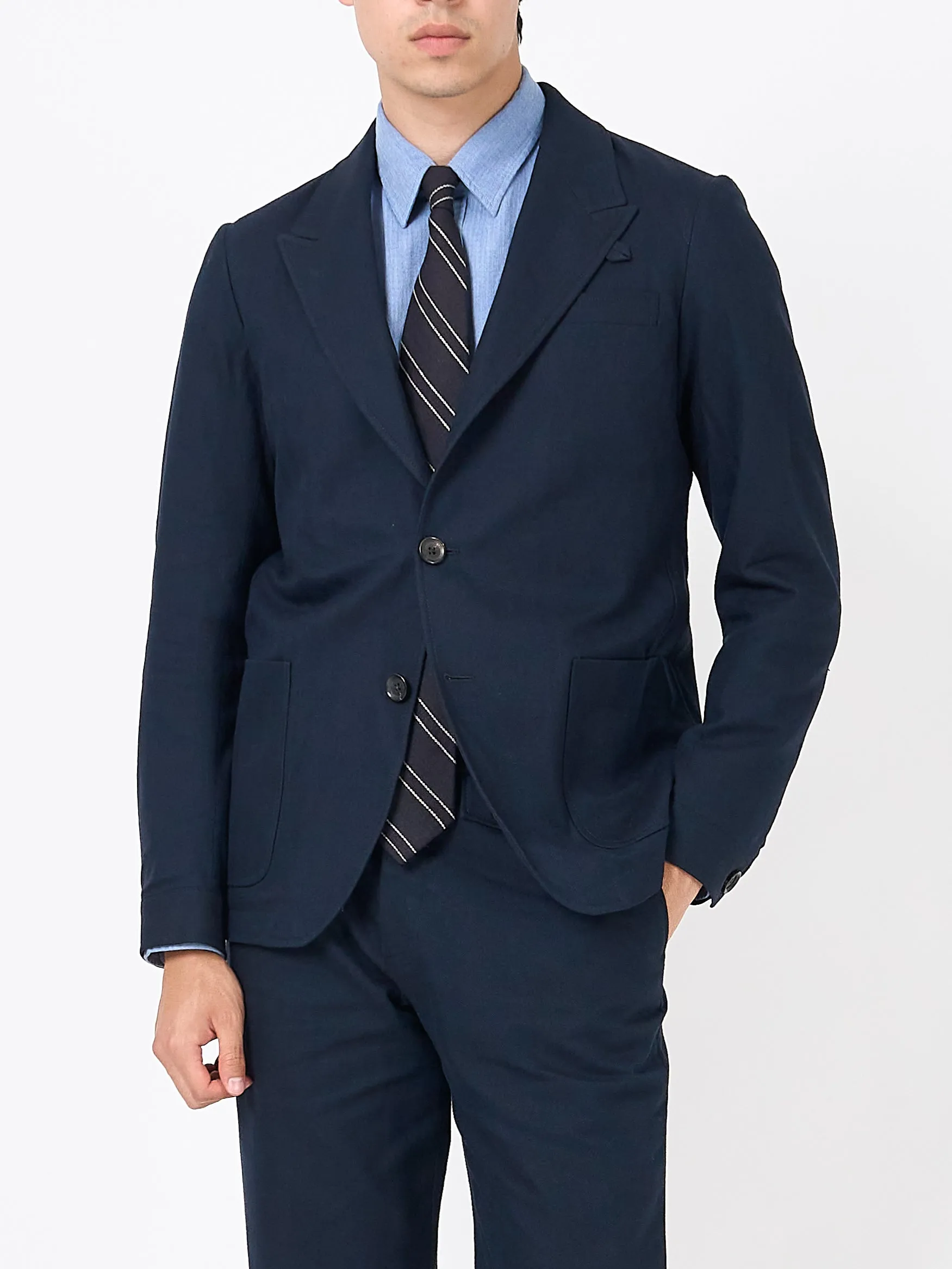 Navy Stockbridge Finsbury Suit: Enhanced E-commerce Title in English with Modifiers