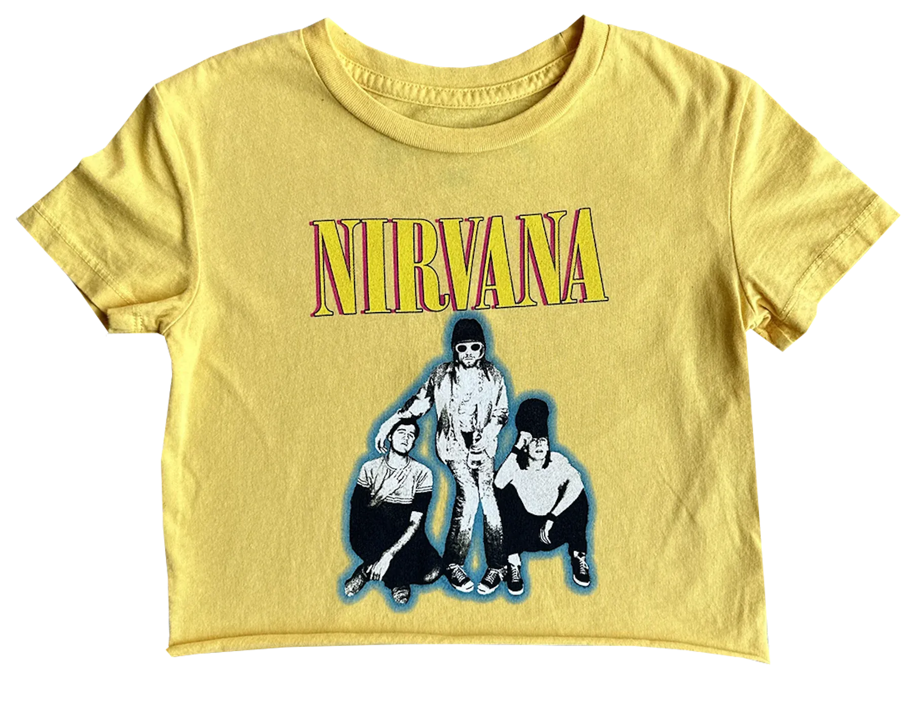 Nirvana Sunrise Cropped Tee