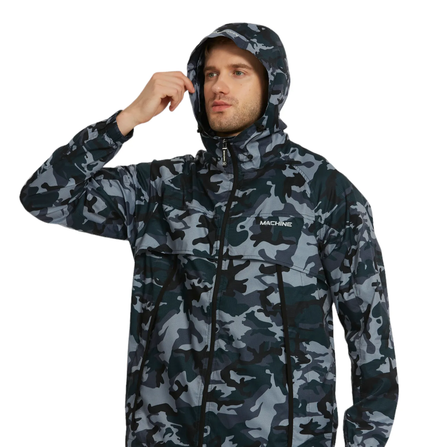 Northern Vintage Shell Jackets - loose fit - Camo