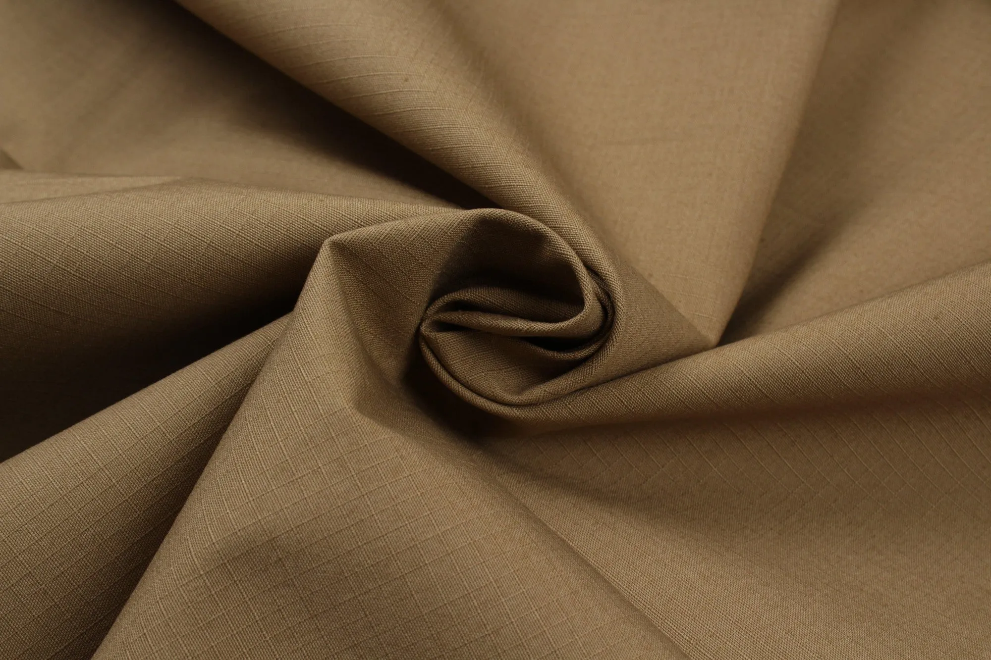 Organic Cotton Stretch Ripstop Fabric for Jackets and Trousers