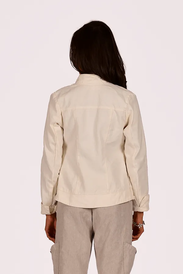 organic cotton twill jacket