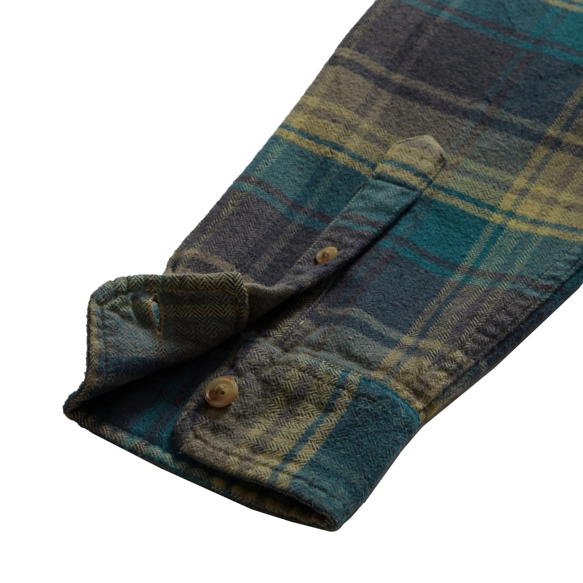 Palisades 3 Ply Jaspe Flannel - Pineapple Slice Plaid