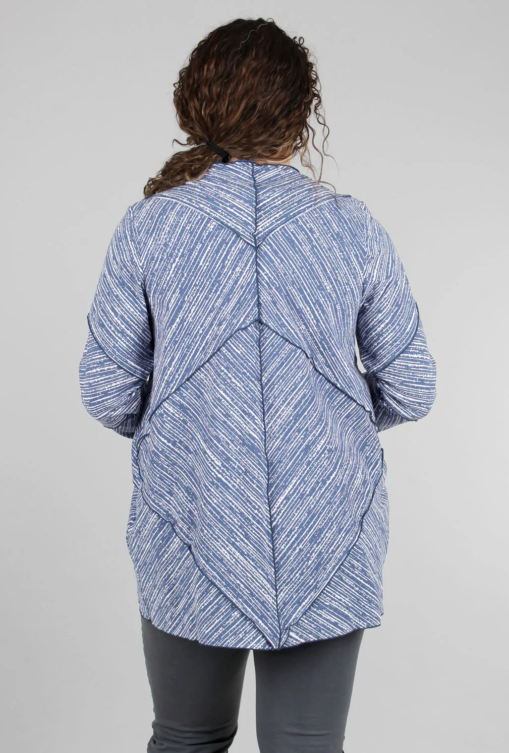 Patch Jacket, Century Blue Bark