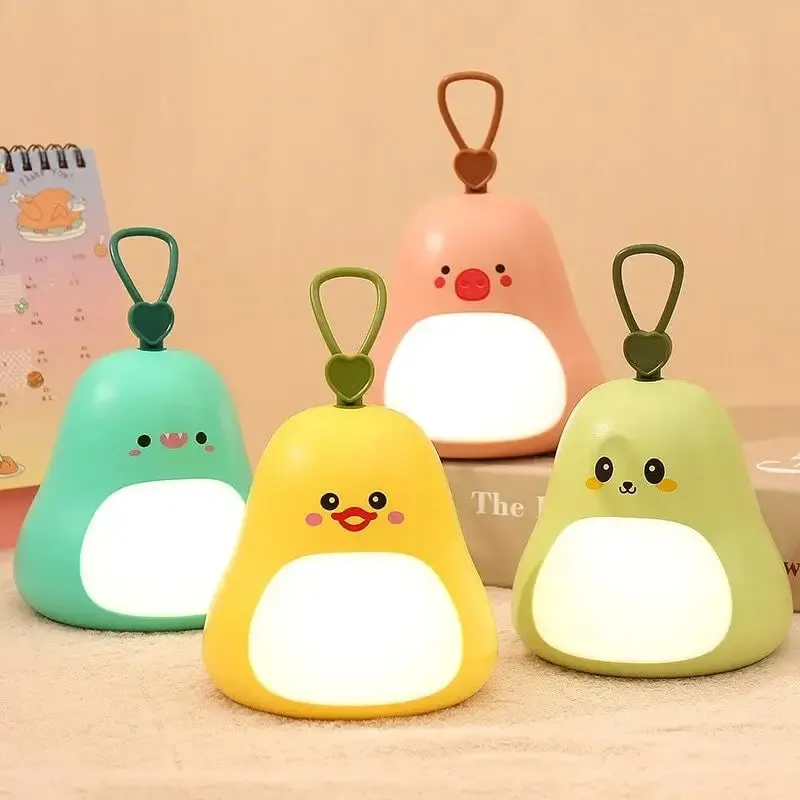 Pear Shape Color Changing Table Lamp