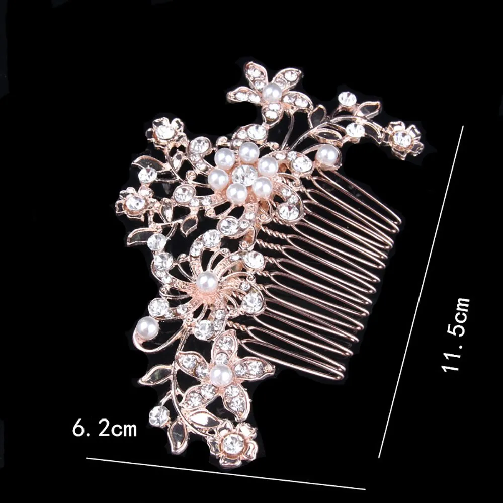 Pearl Hair Combs Prom Bridal Wedding  Elegant Hair Accessories