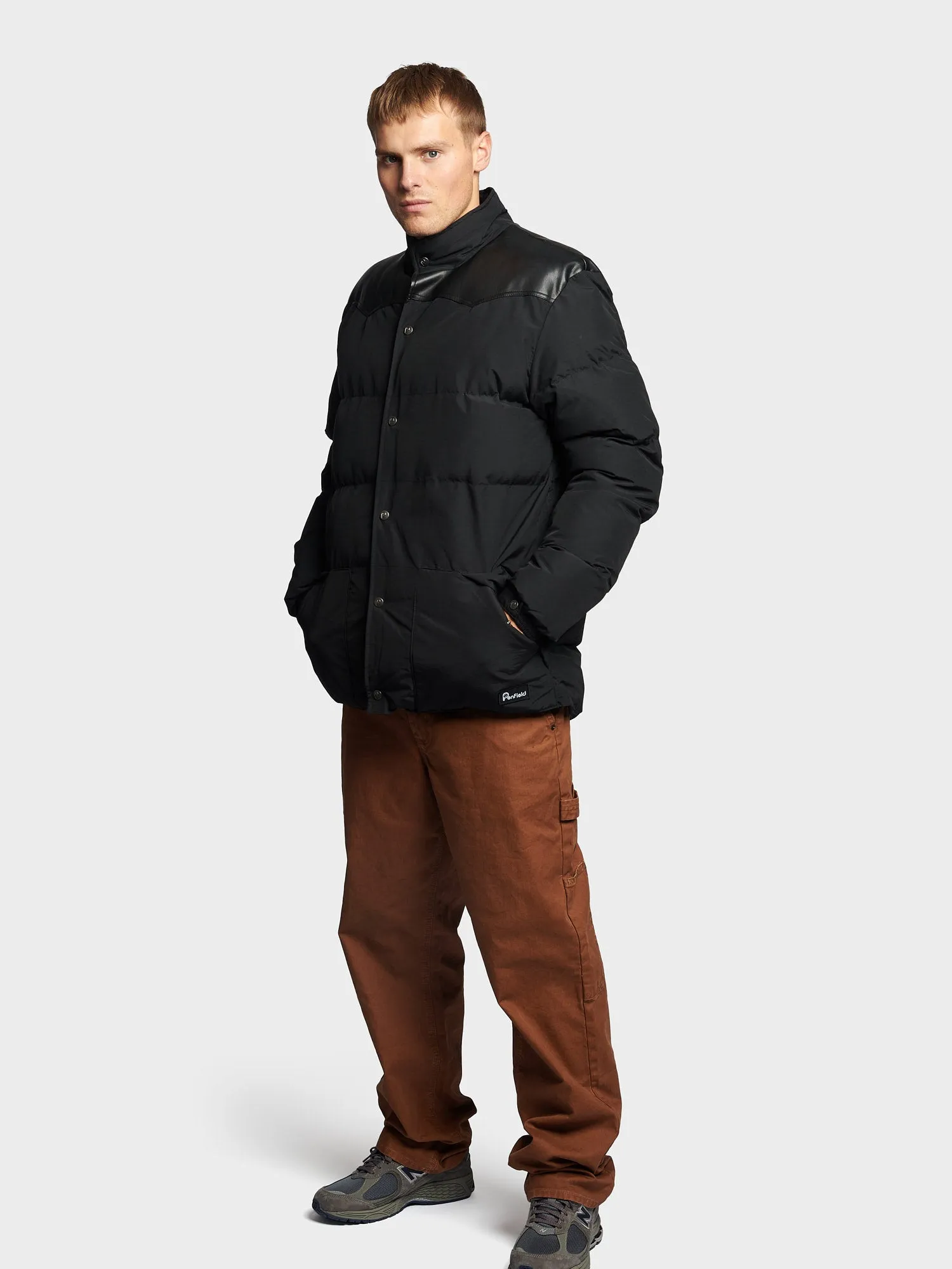 Pelam Puffer Jacket in Black