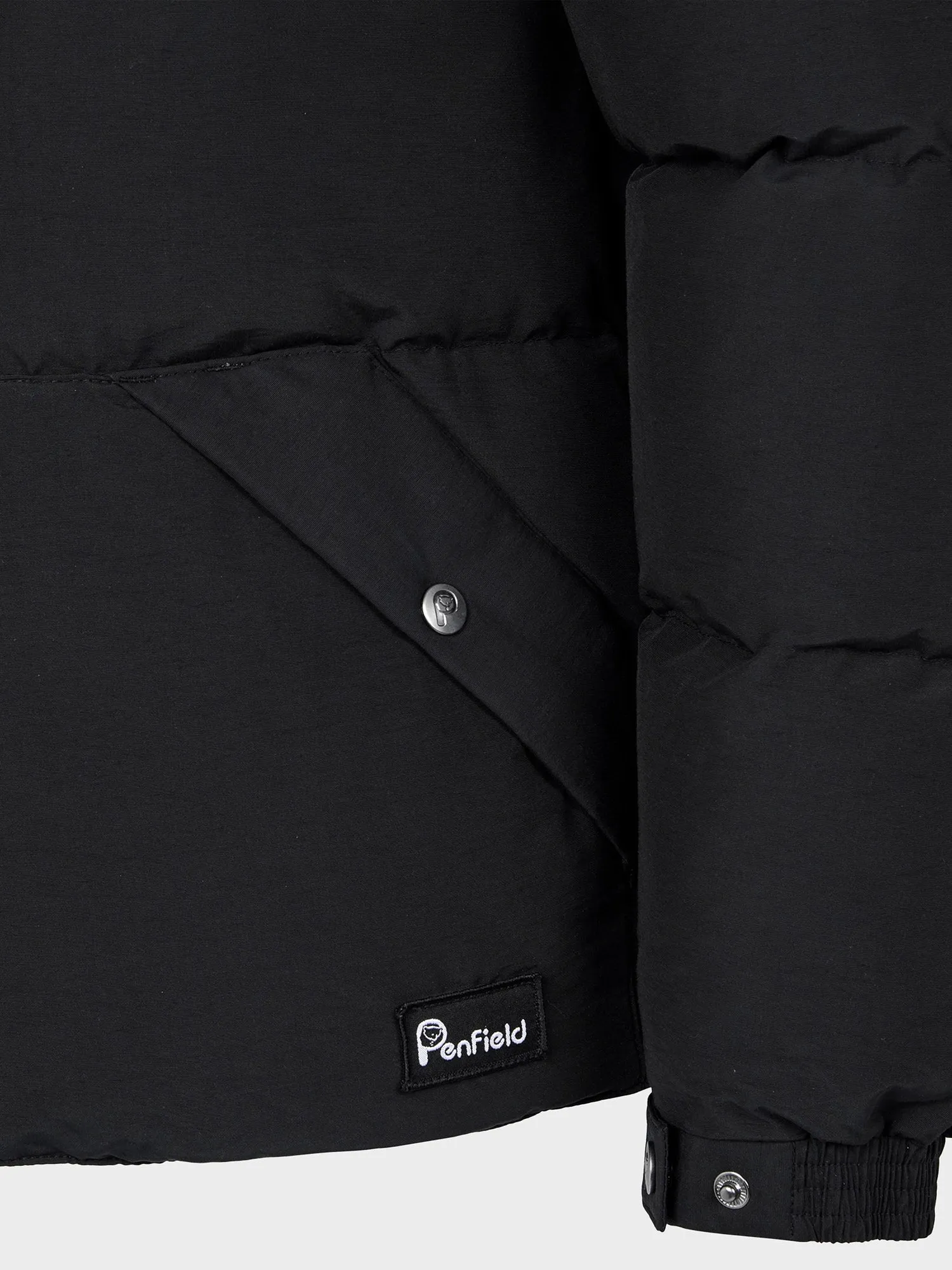 Pelam Puffer Jacket in Black