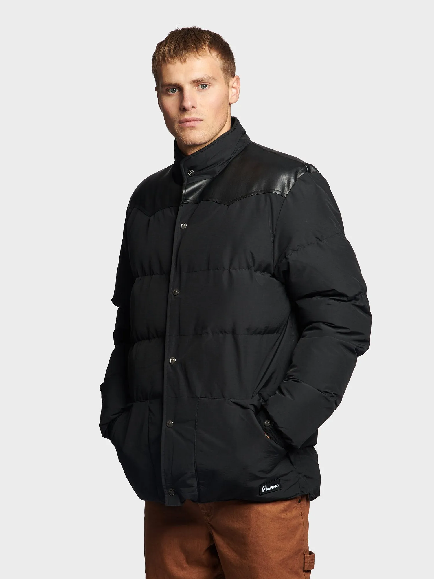 Pelam Puffer Jacket in Black