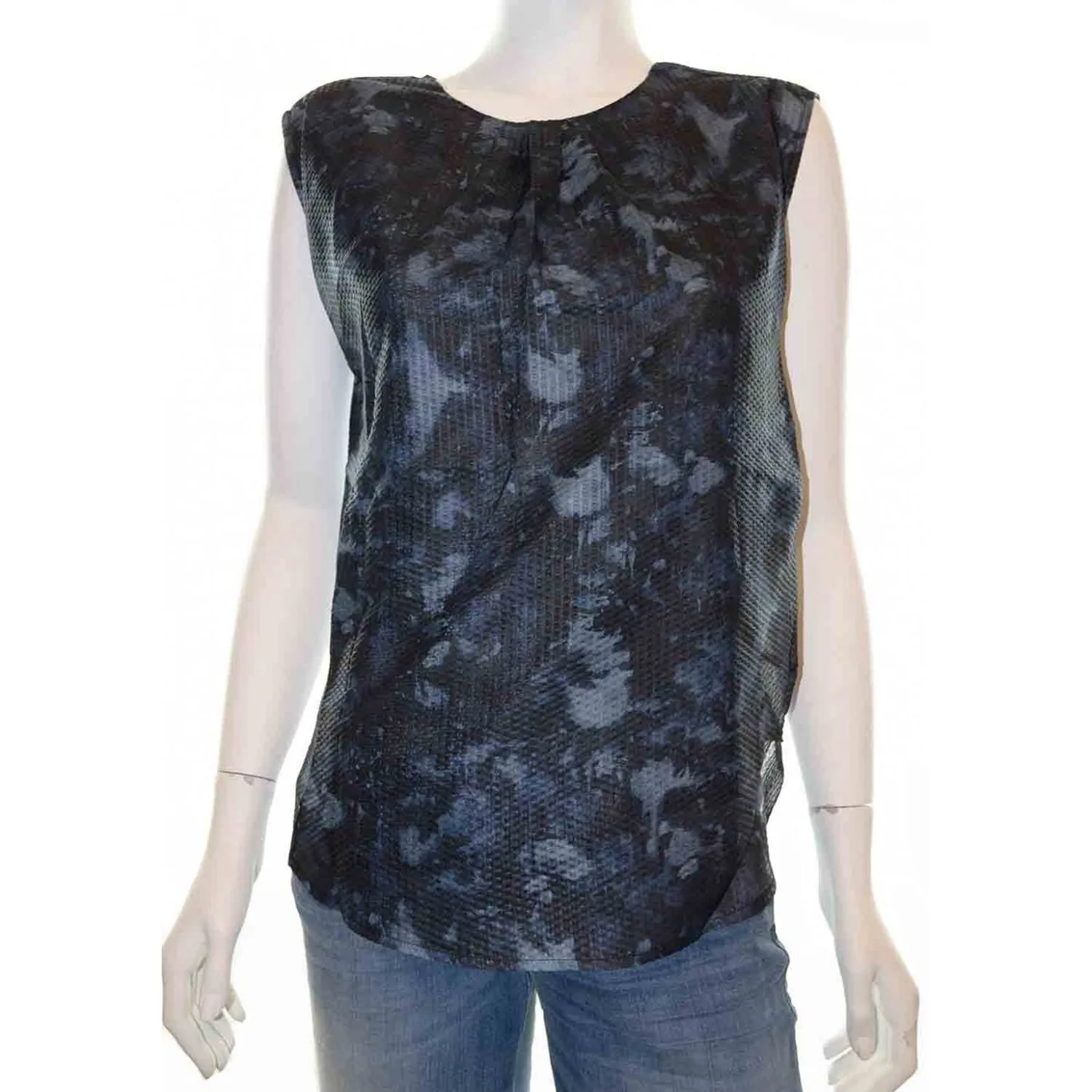 PEPE.JEANS - Women 'Black' Wide Neckline Sleeveless Top PJ