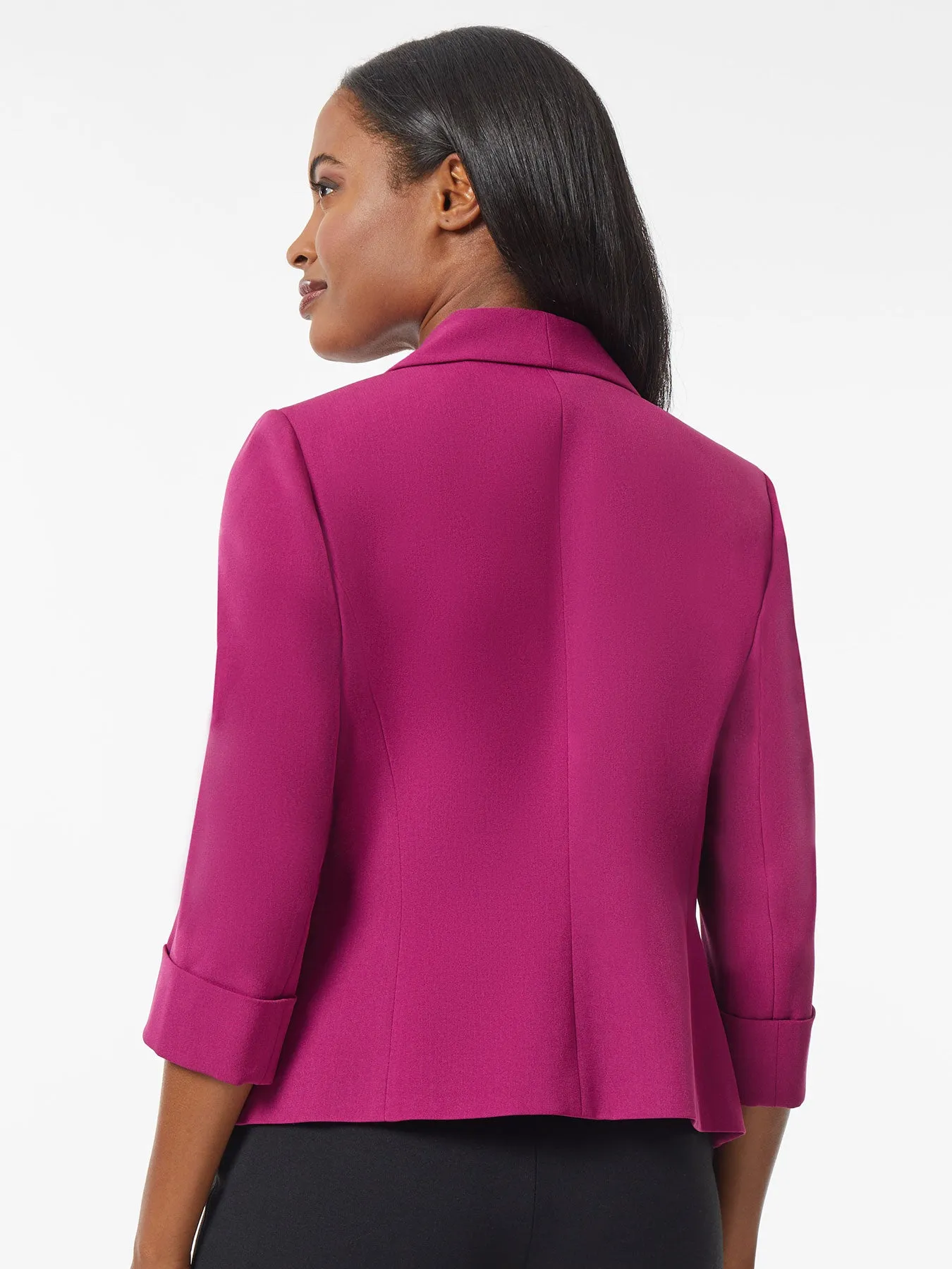 Petite Lena Jacket, Iconic Stretch Crepe