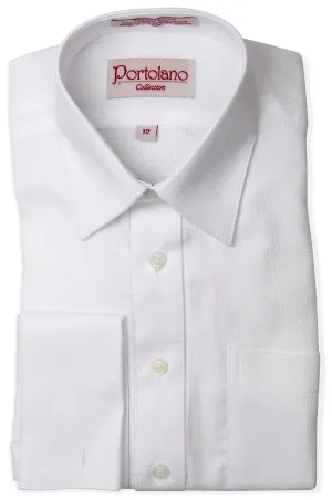 Portolano Boys Shirt French Cuff