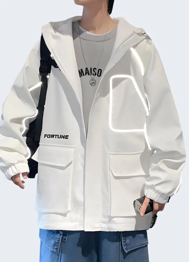 Reflective Rain Jacket