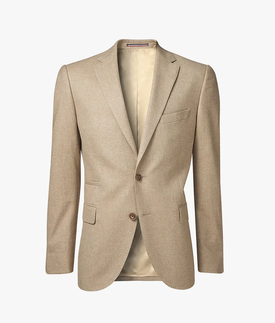 Classic Mens Single-Breasted Suit - Tailored Fit, Premium Fabric