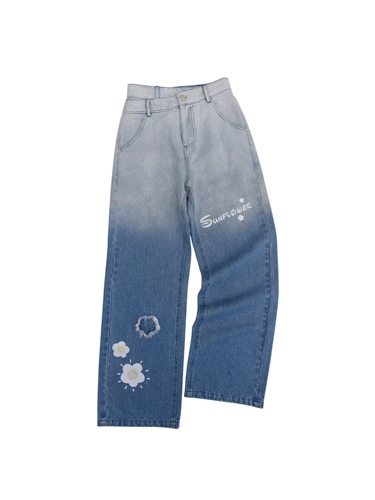 Sunflower Gradient Jeans