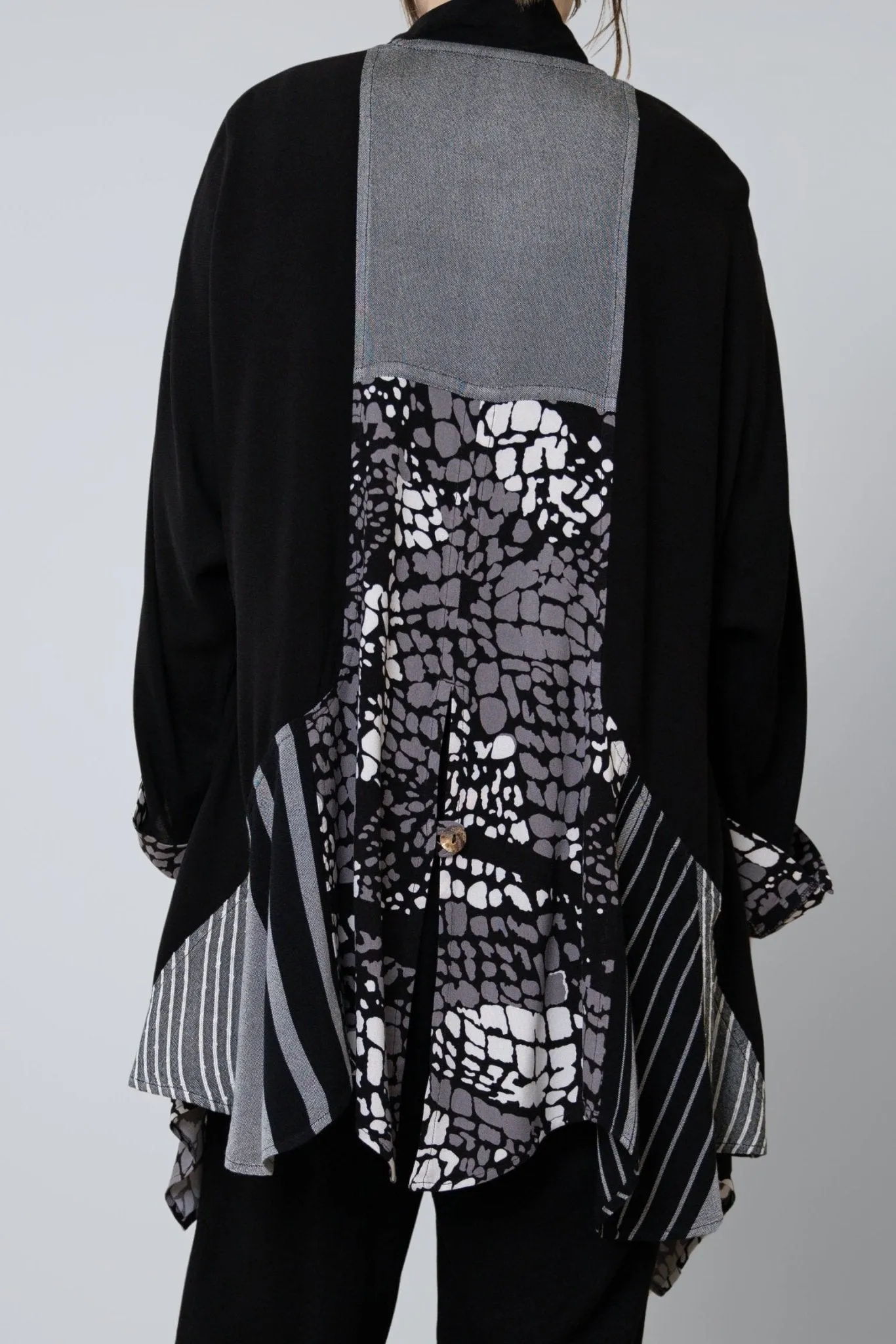 Swing Jacket - Black Print