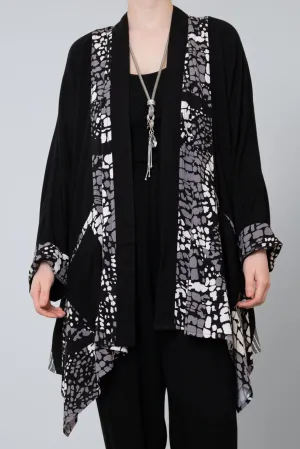 Swing Jacket - Black Print