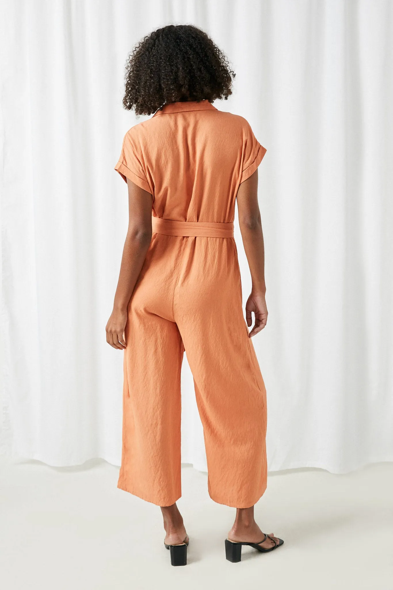 Tie Waist Jumpsuit