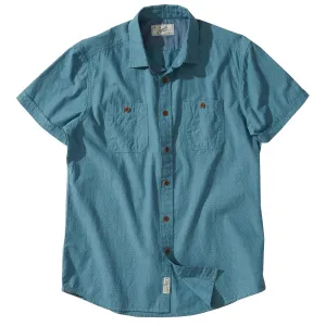 Townsend Dobby Short Sleeve Shirt - Storm Blue Whisper (Final Sale)