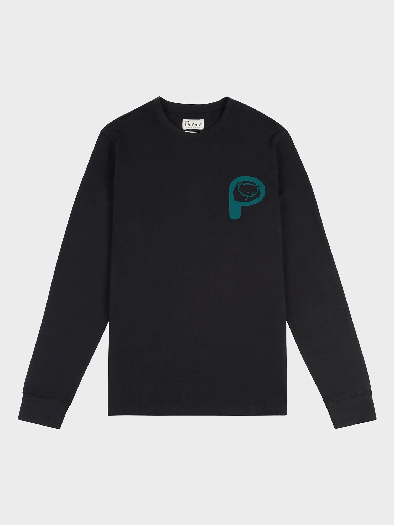 Trail Long Sleeve T-Shirt in Black