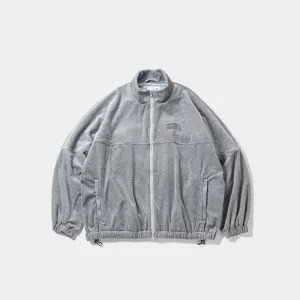 VELOUR TRACK JACKET