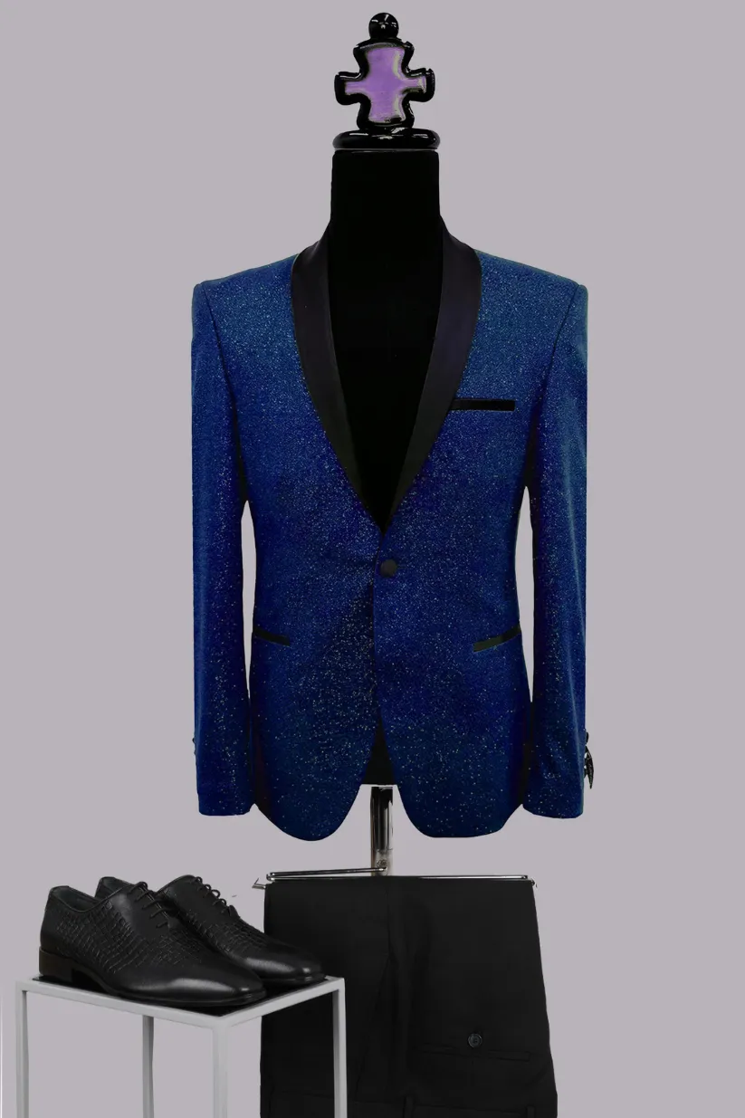 Vercini Shiny blazer  Slim Fit