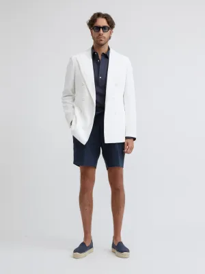 White Terry Towelling Jacket