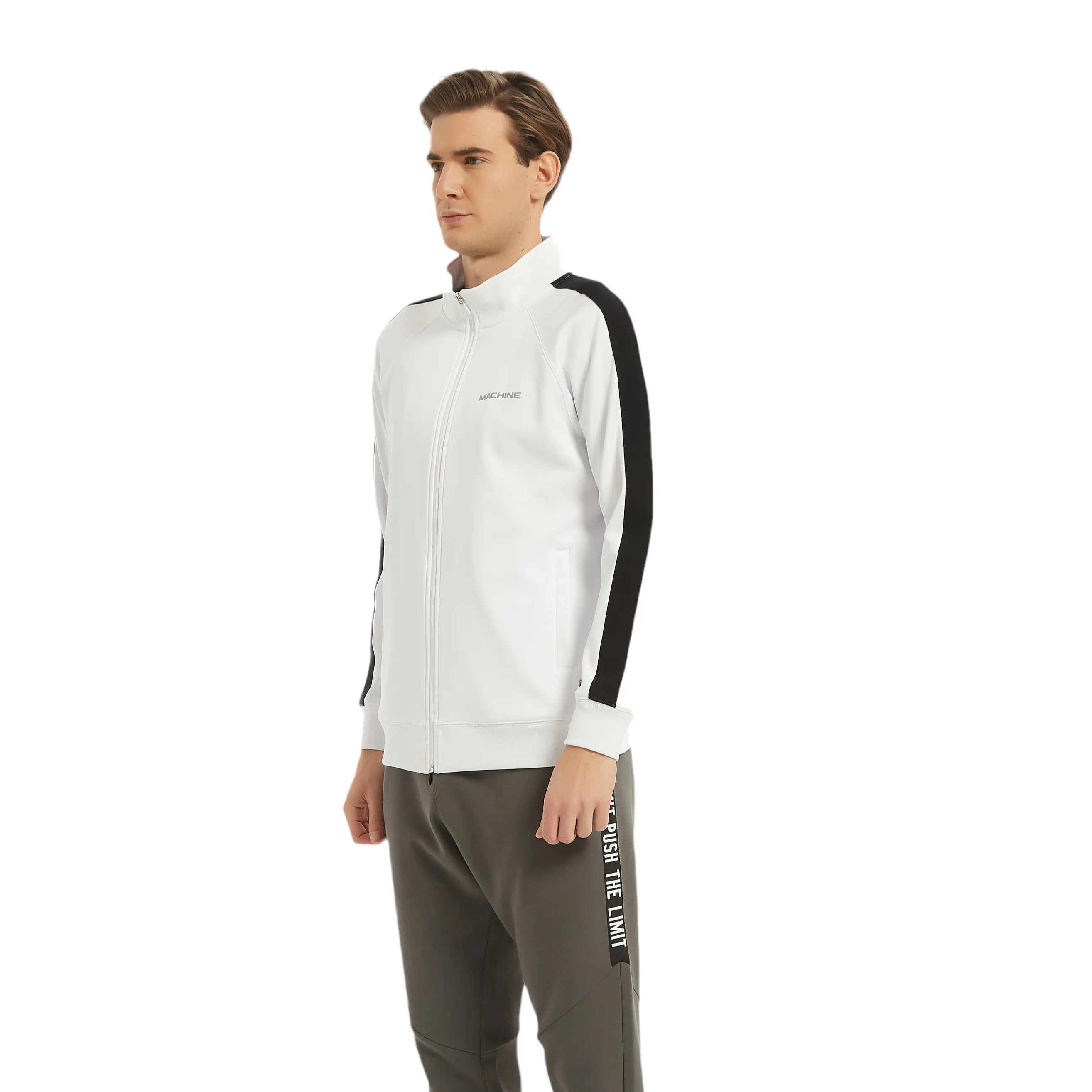 Whitlock Men's Trainer Jacket - White