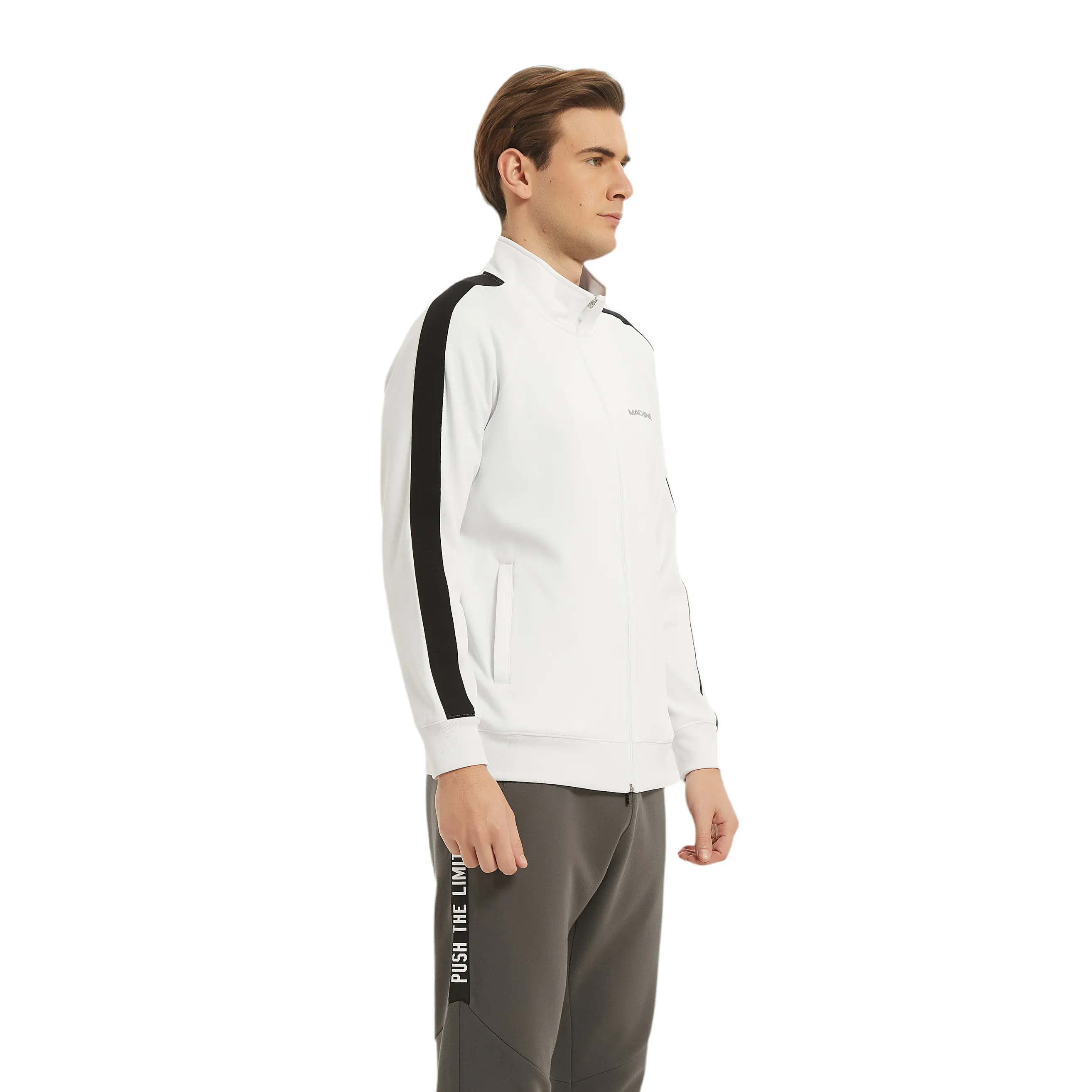 Whitlock Men's Trainer Jacket - White