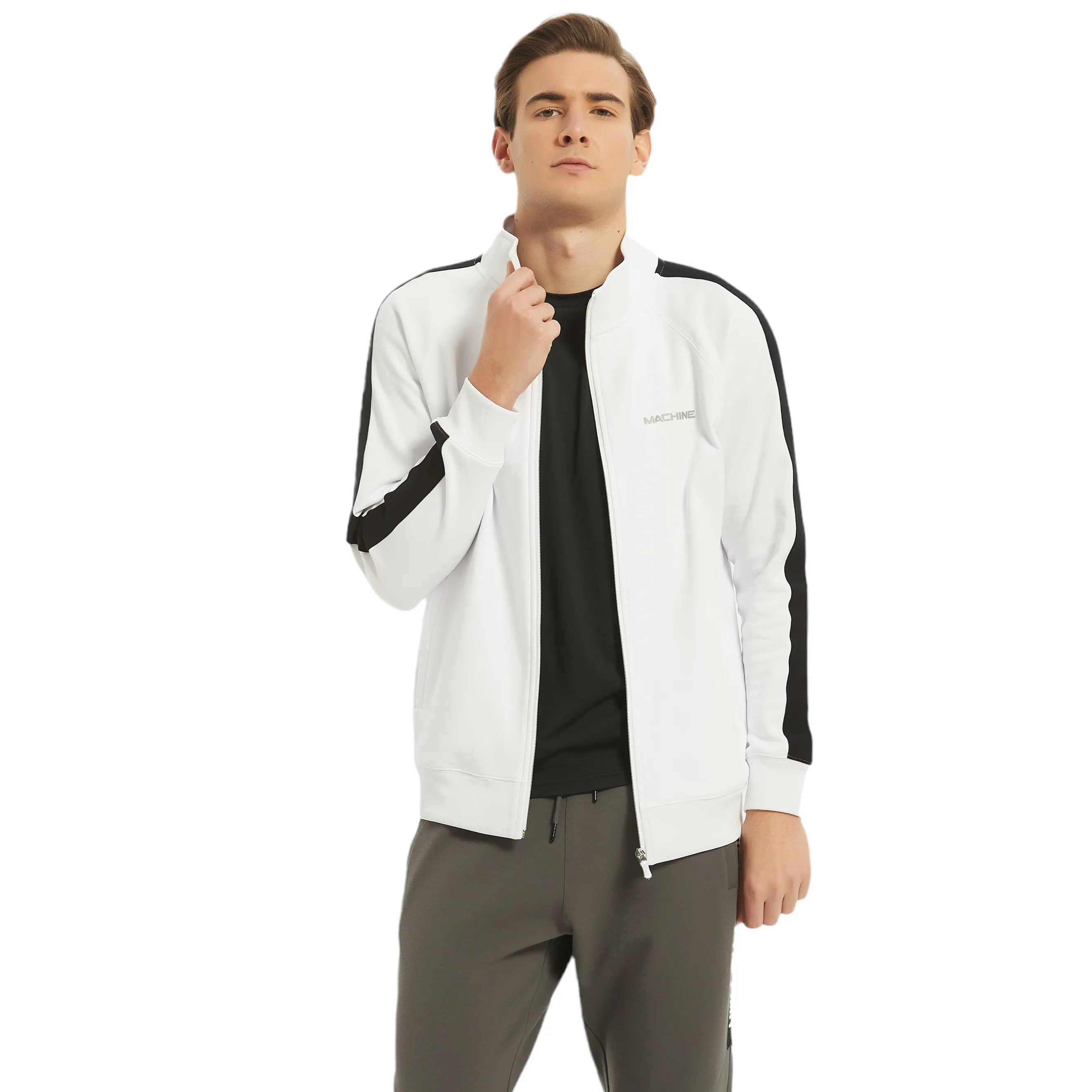 Whitlock Men's Trainer Jacket - White