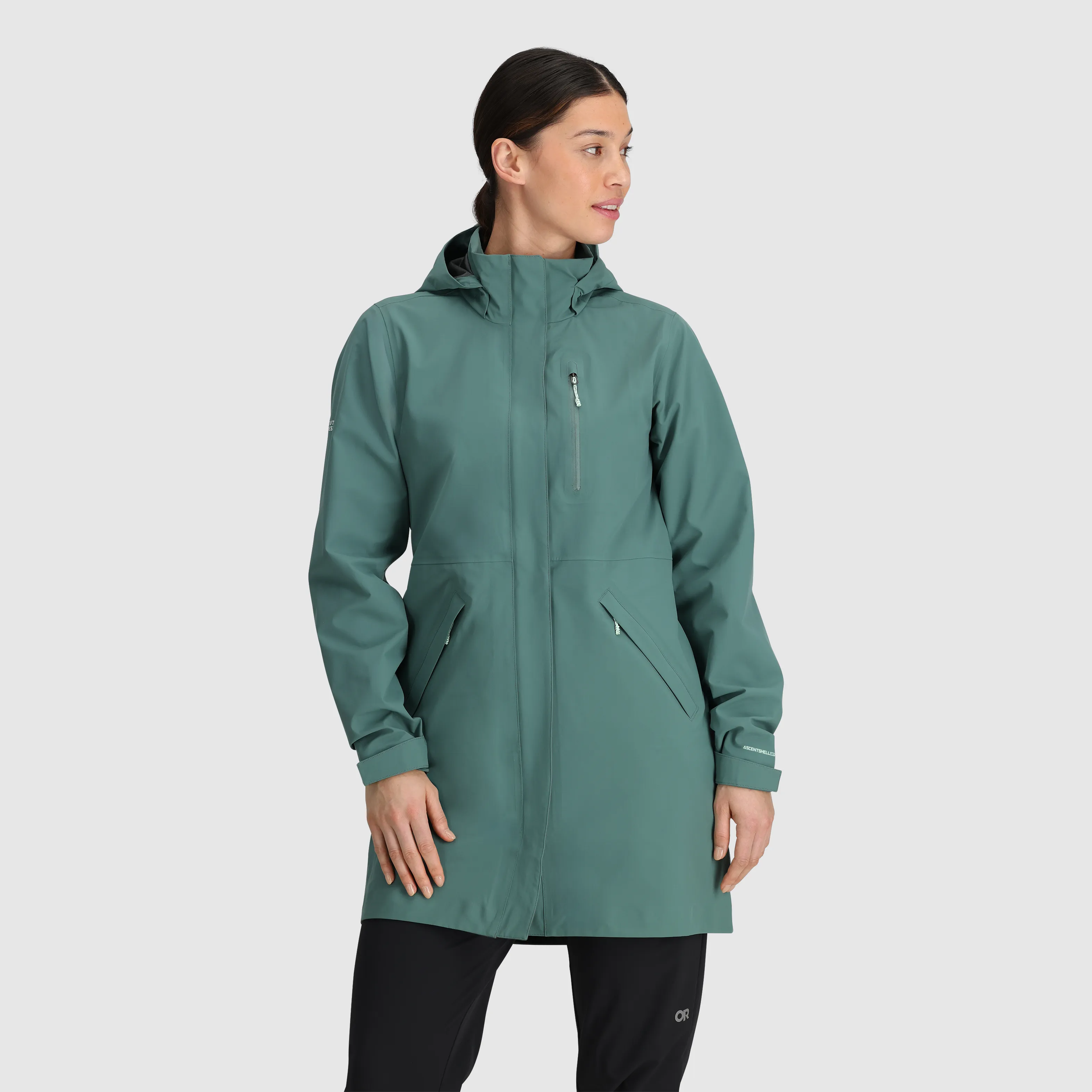 Aspire Womens High-Quality 3L Waterproof Trench Coat