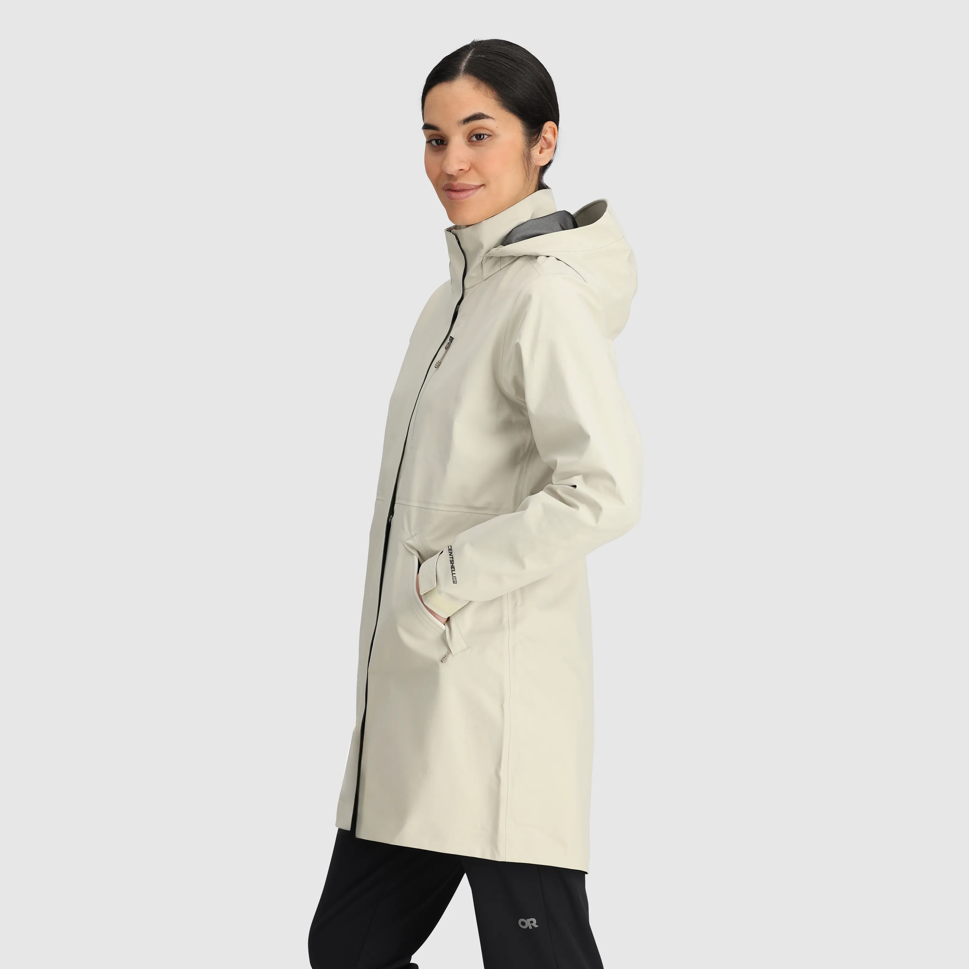 Aspire Womens High-Quality 3L Waterproof Trench Coat