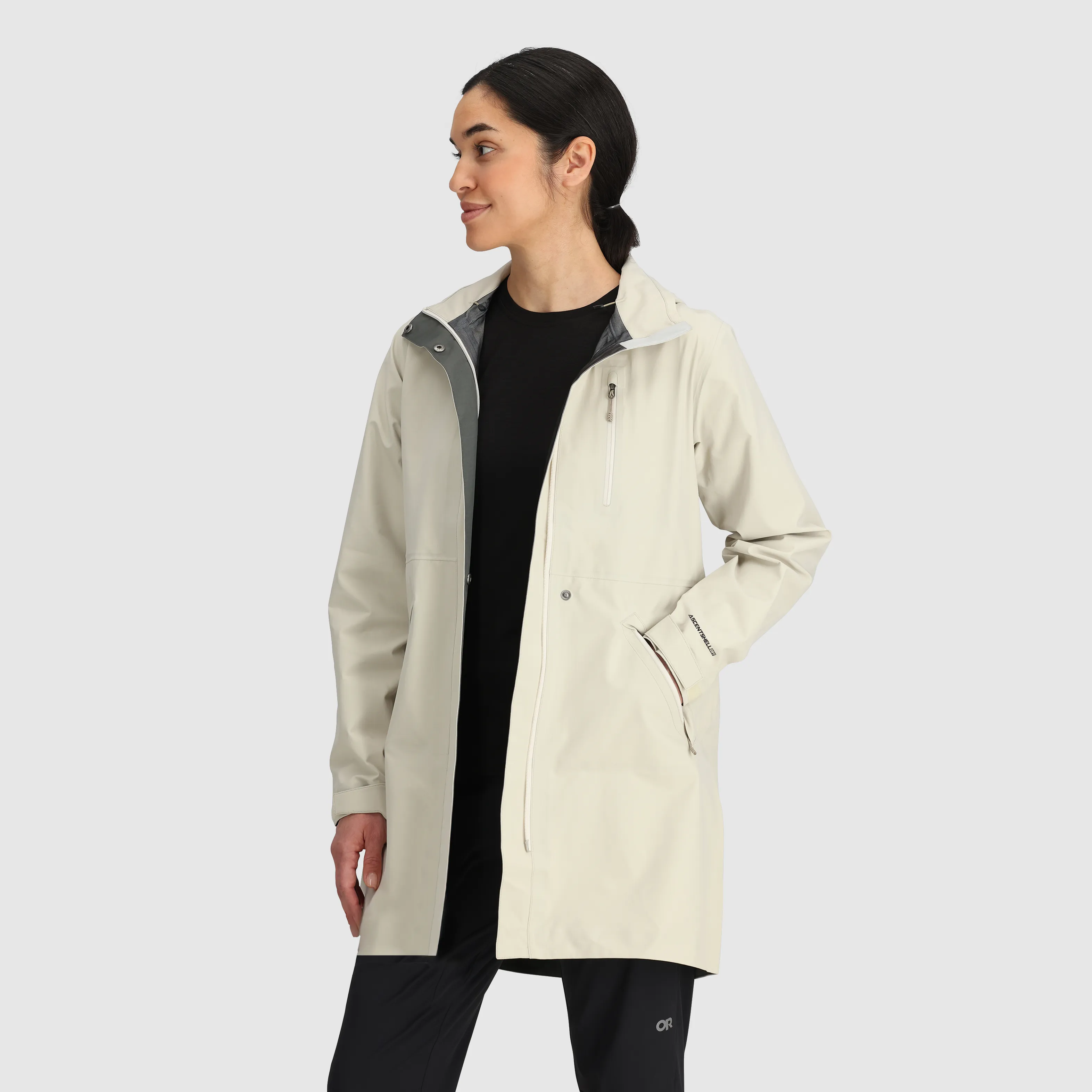 Aspire Womens High-Quality 3L Waterproof Trench Coat