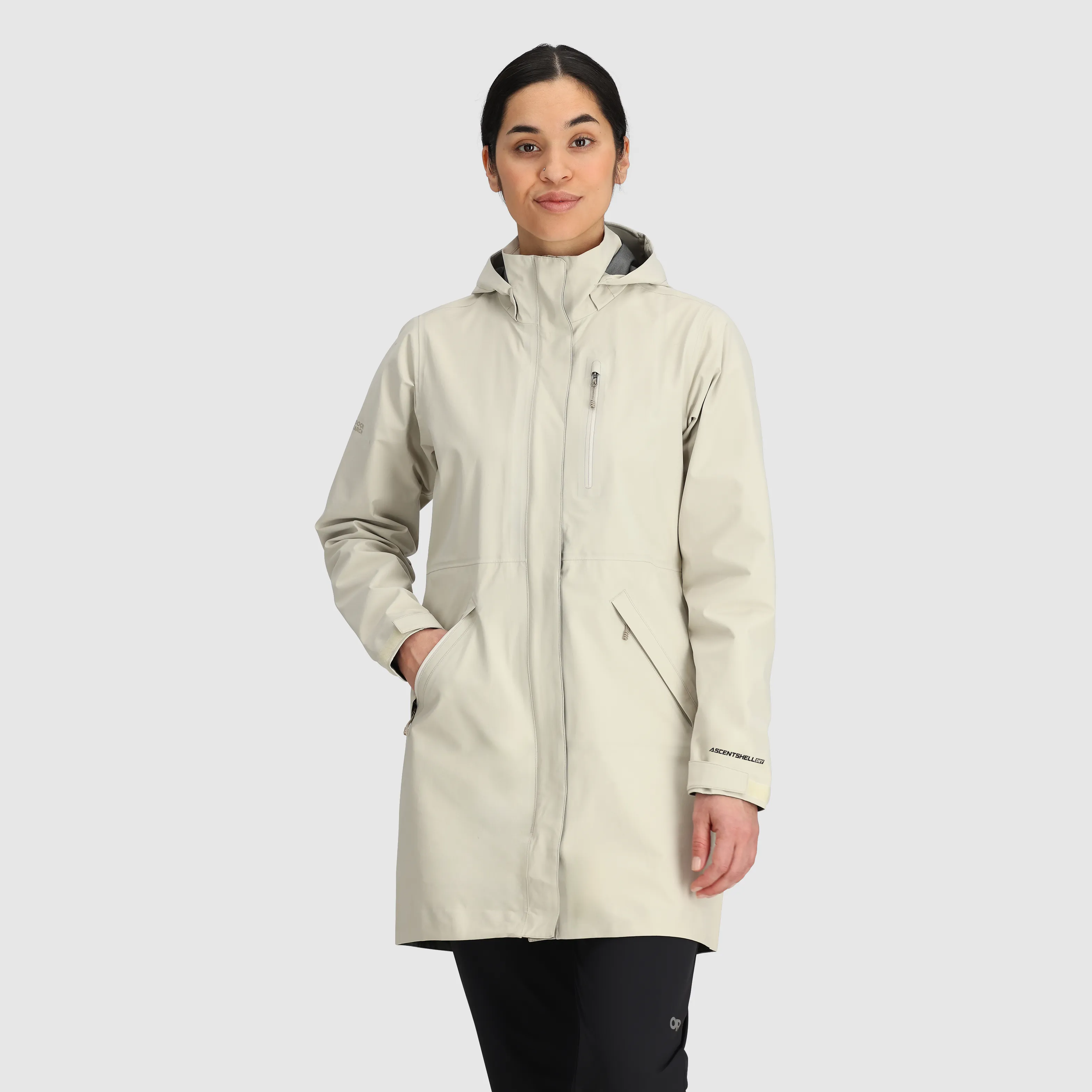 Aspire Womens High-Quality 3L Waterproof Trench Coat