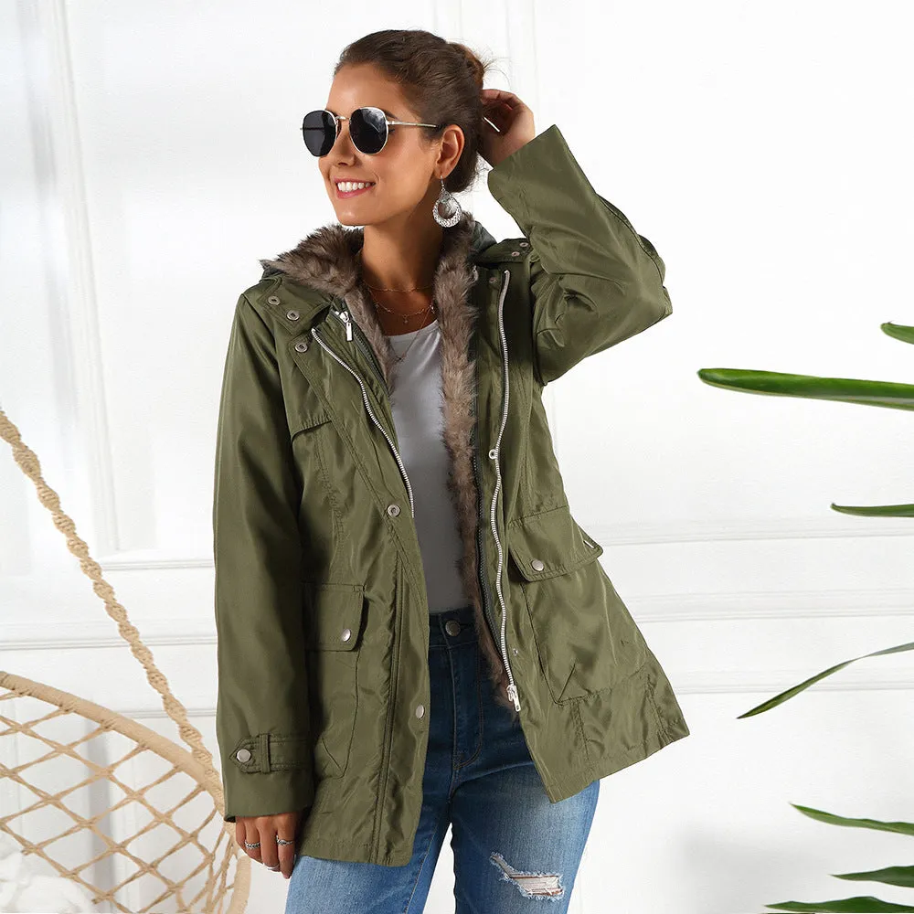 Women's cotton padded jacket