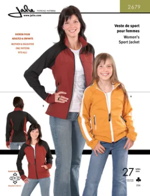 Women's Sport Jacket Pattern (Sold per Each)